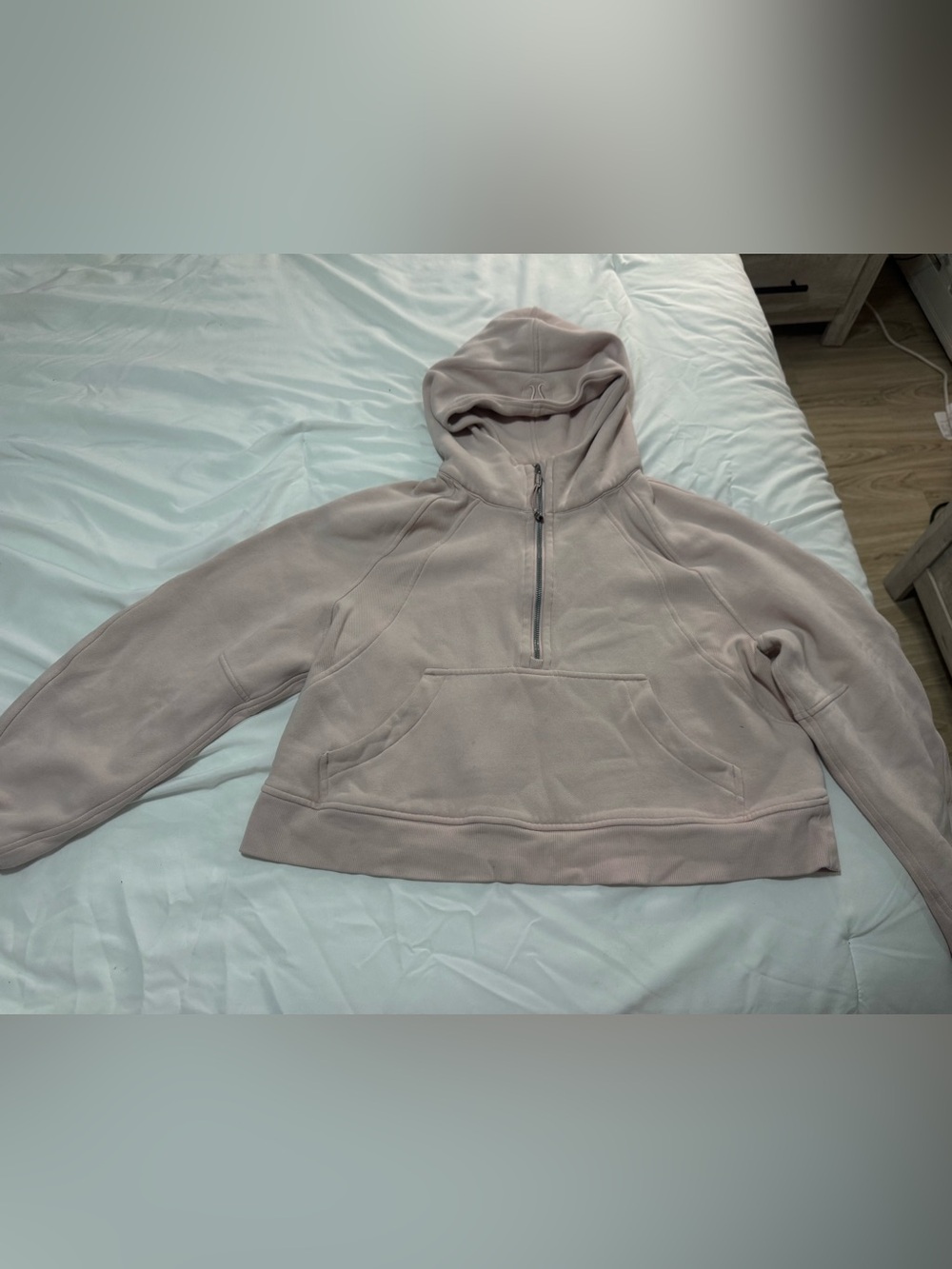 Lululemon Scuba Oversized Half Zip Hoodie - Pink Peony